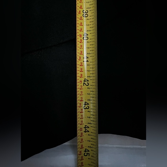 Carolina Herrera Saks Fifth Avenue Silk Black puff sleeve Dress asymmetric goth - Picture 5 of 5